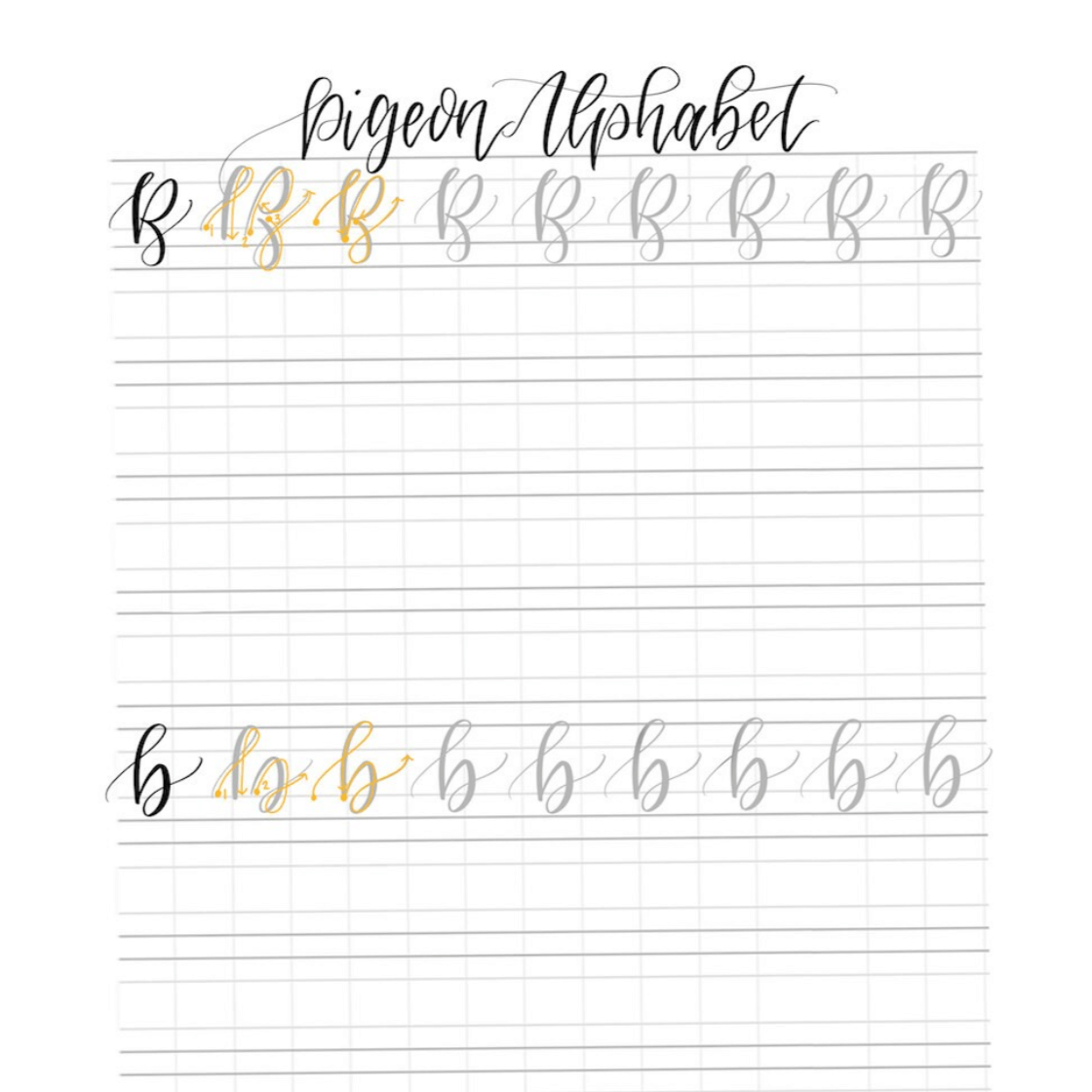 alphabet practice sheets