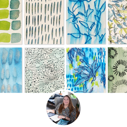 mixed media tutorial for relaxation