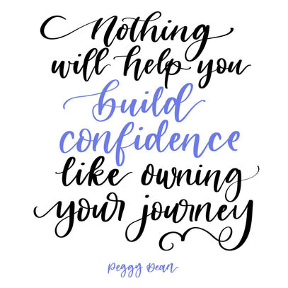 modern calligraphy motivational quote