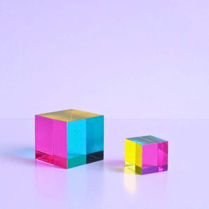 color mixing cube