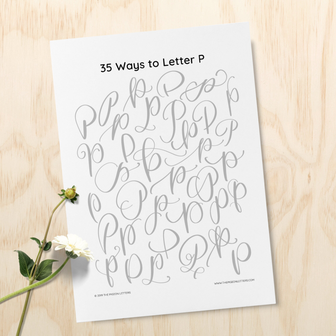practice sheets for lettering