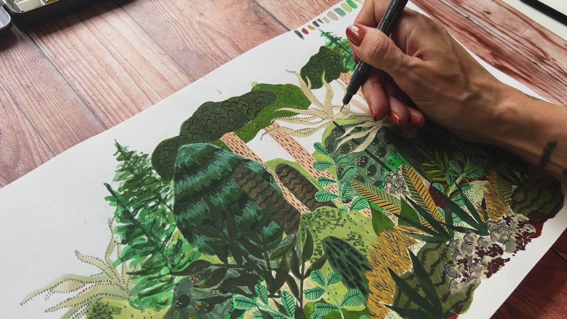 Sketchbook tour