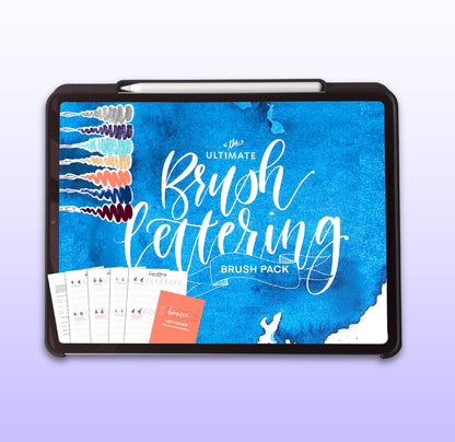 Brush Lettering Bundle for Procreate