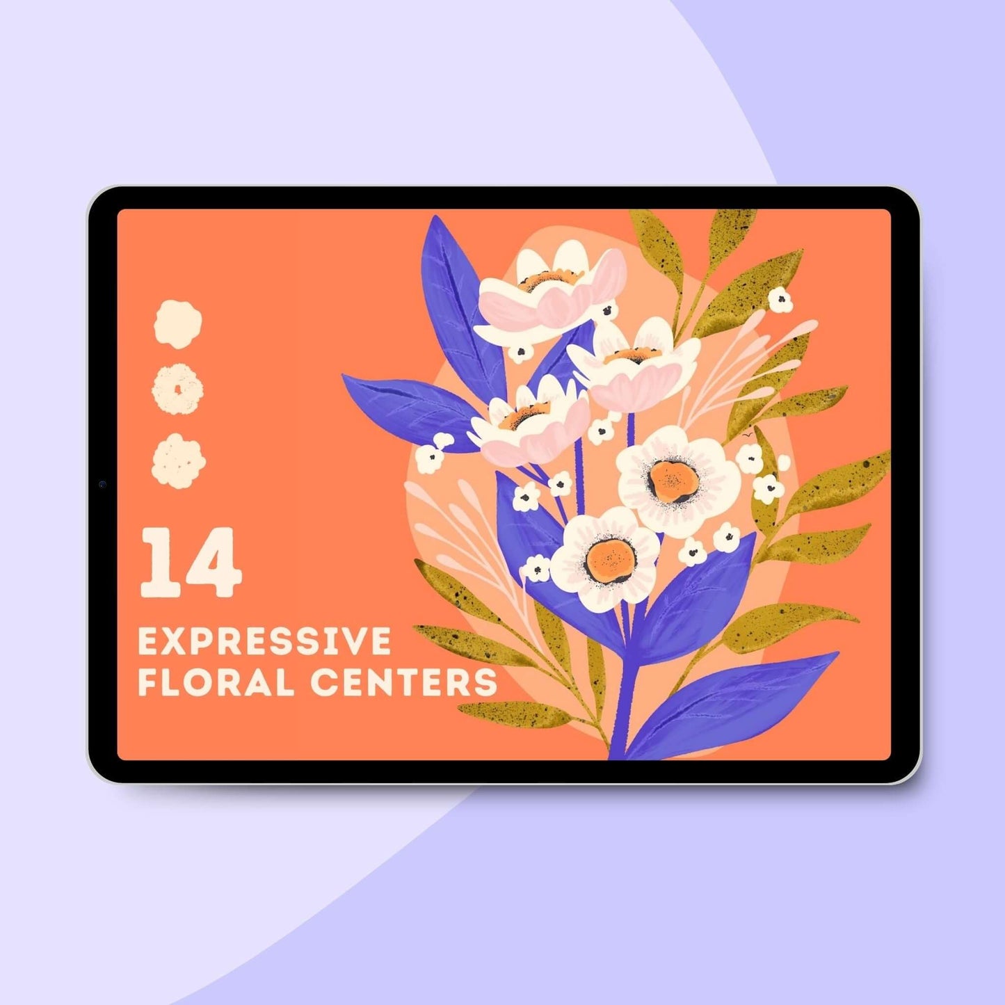 Flower PowerPack: 150+ Procreate Brushes for Botanical Drawing