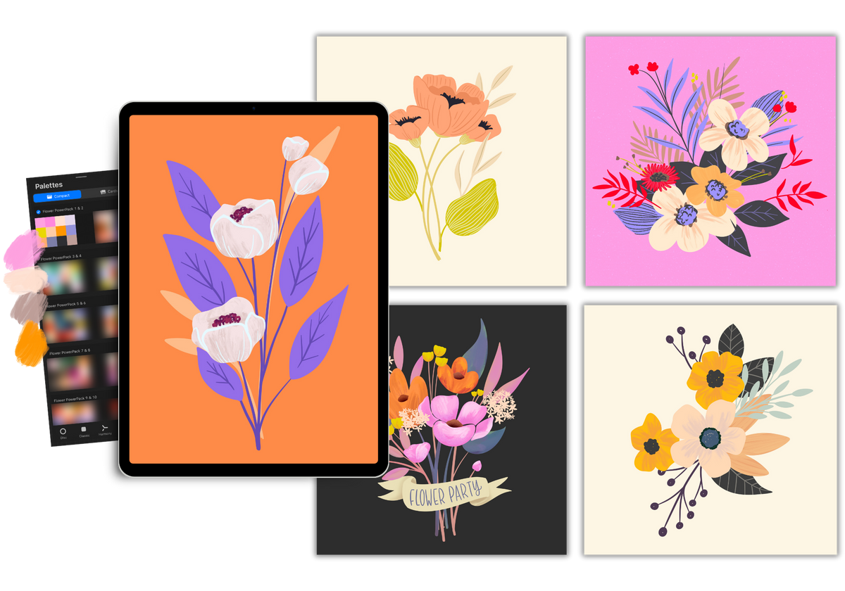 free procreate color palettes