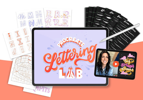 Procreate Lettering Lab – The Pigeon Letters