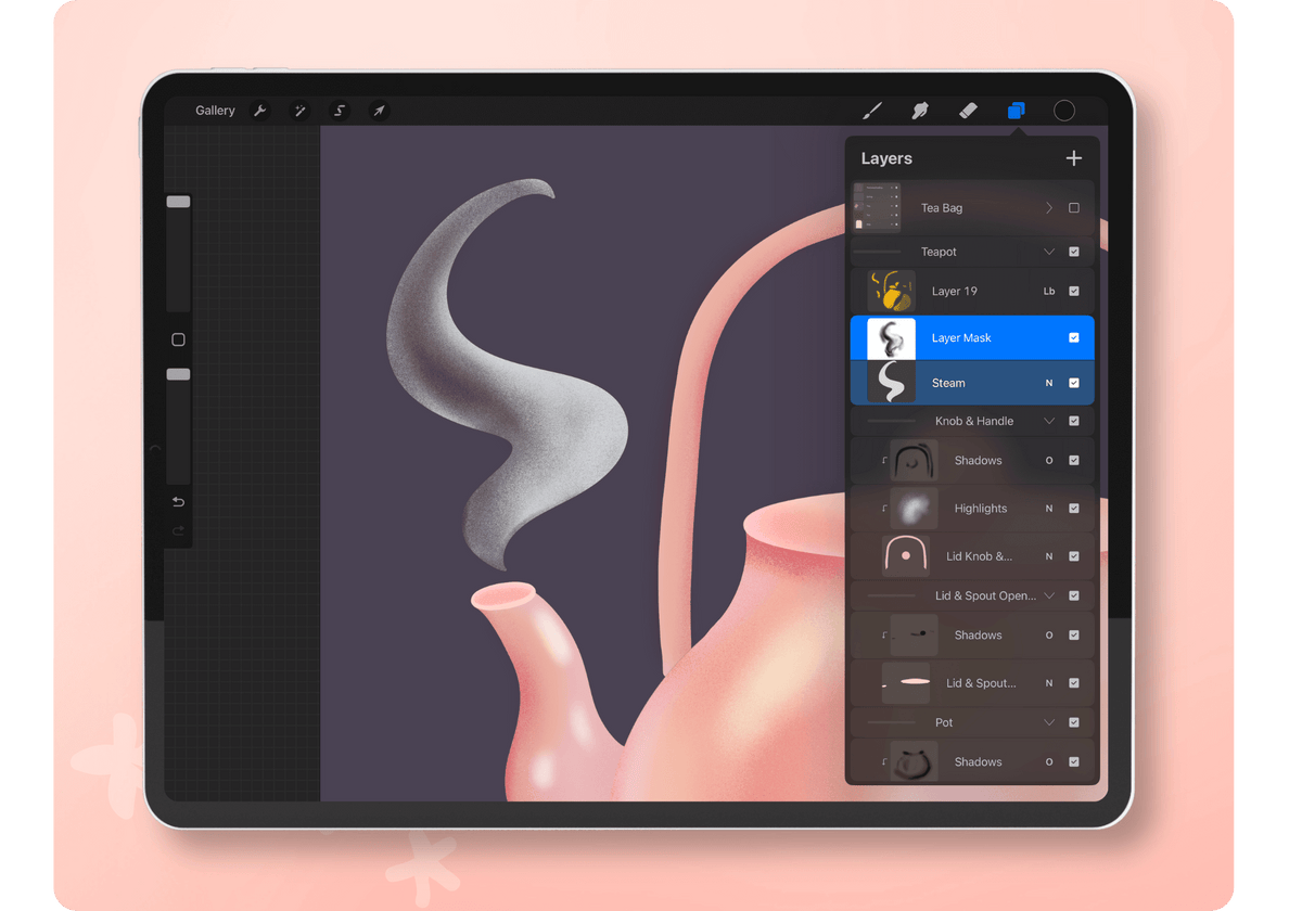 what is layer mask in procreate
