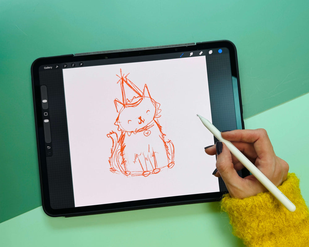 5-Step Illustration Process in Procreate: Start to Finish Workflow ...