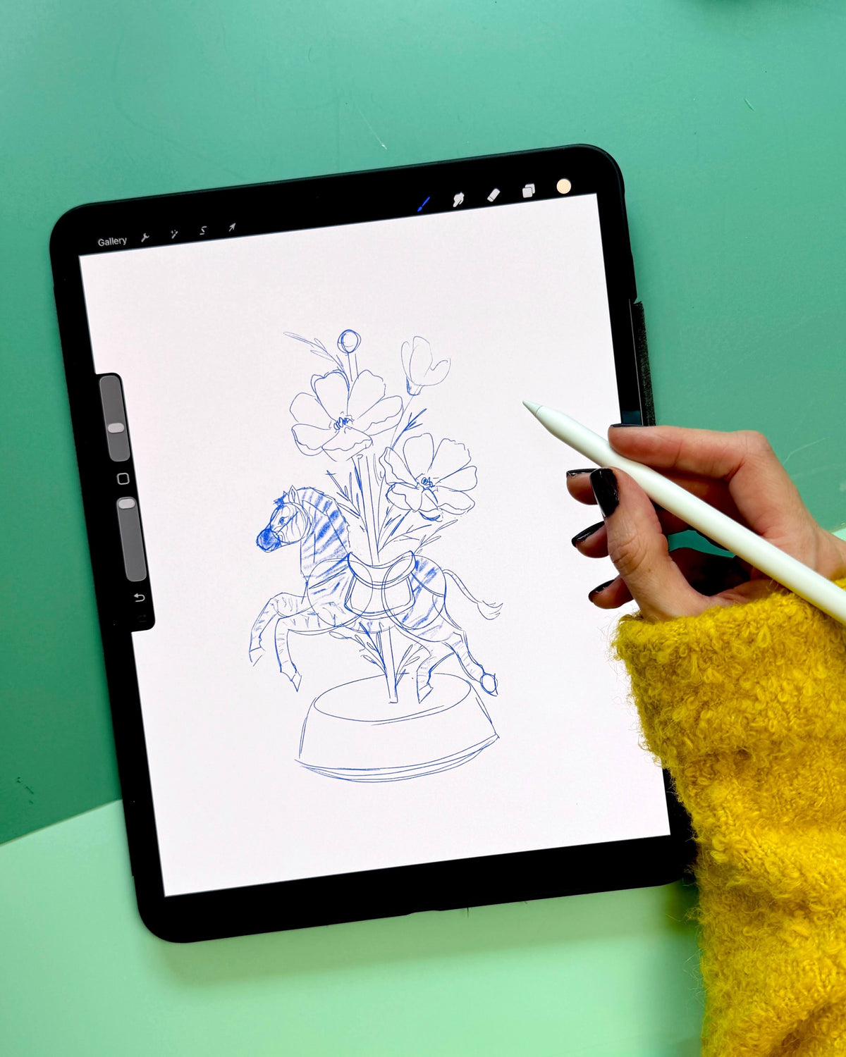 5-Step Illustration Process in Procreate: Start to Finish Workflow ...