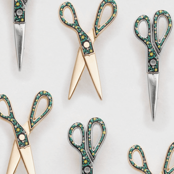 gold scissors
