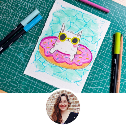 simple pet drawing tutorial for kids