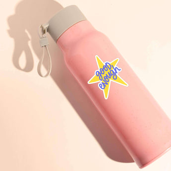 start sticker waterbottle