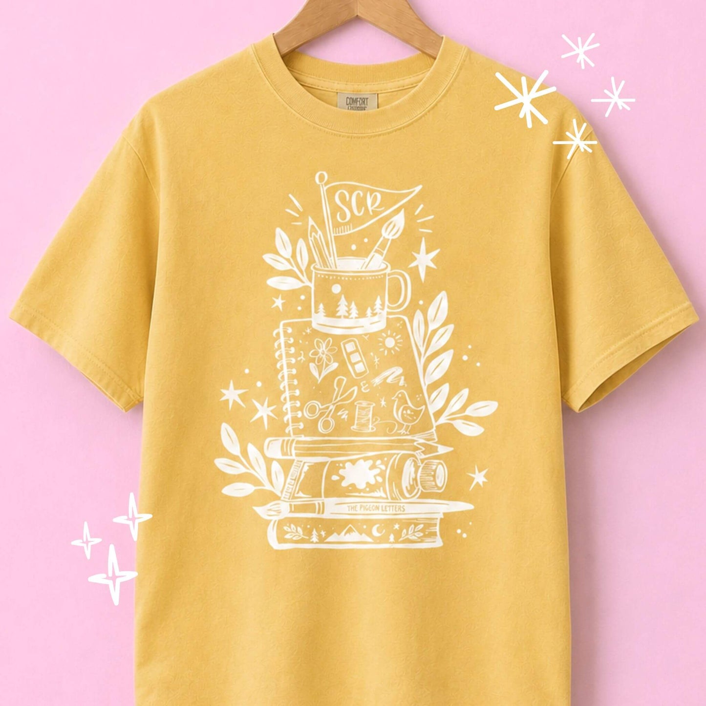 Overpacked for Art Camp Tee | Citrus