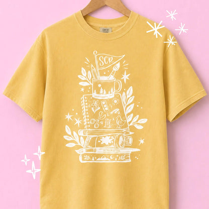 Overpacked for Art Camp Tee | Citrus
