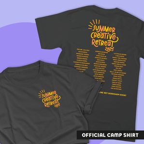 Official 2025 Summer Creative Retreat Unisex T-Shirt