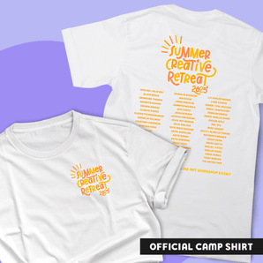 Official 2025 Summer Creative Retreat Unisex T-Shirt