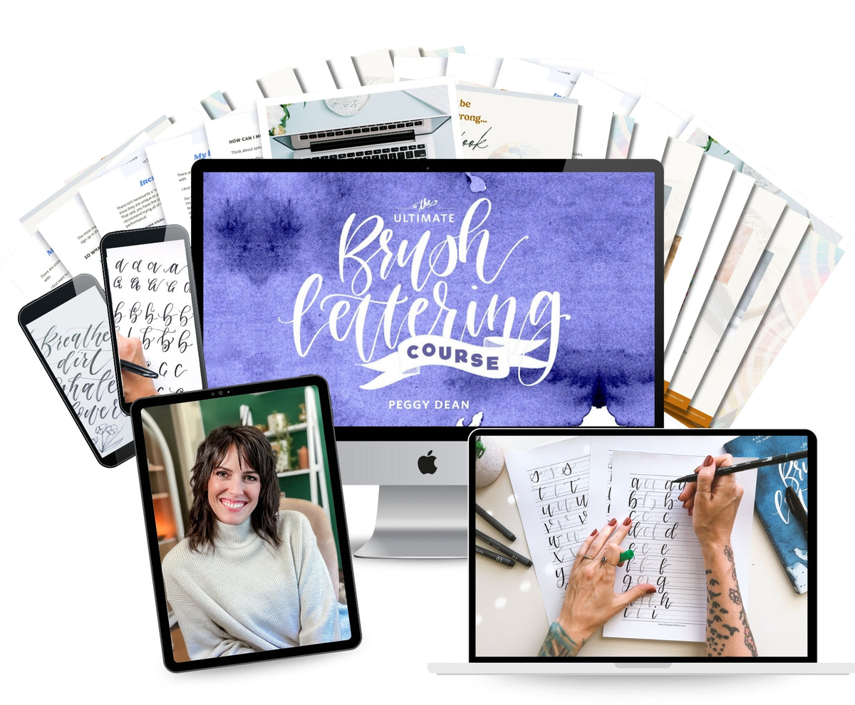 Learn Lettering & Calligraphy – The Pigeon Letters
