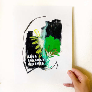 Original mixed media artwork