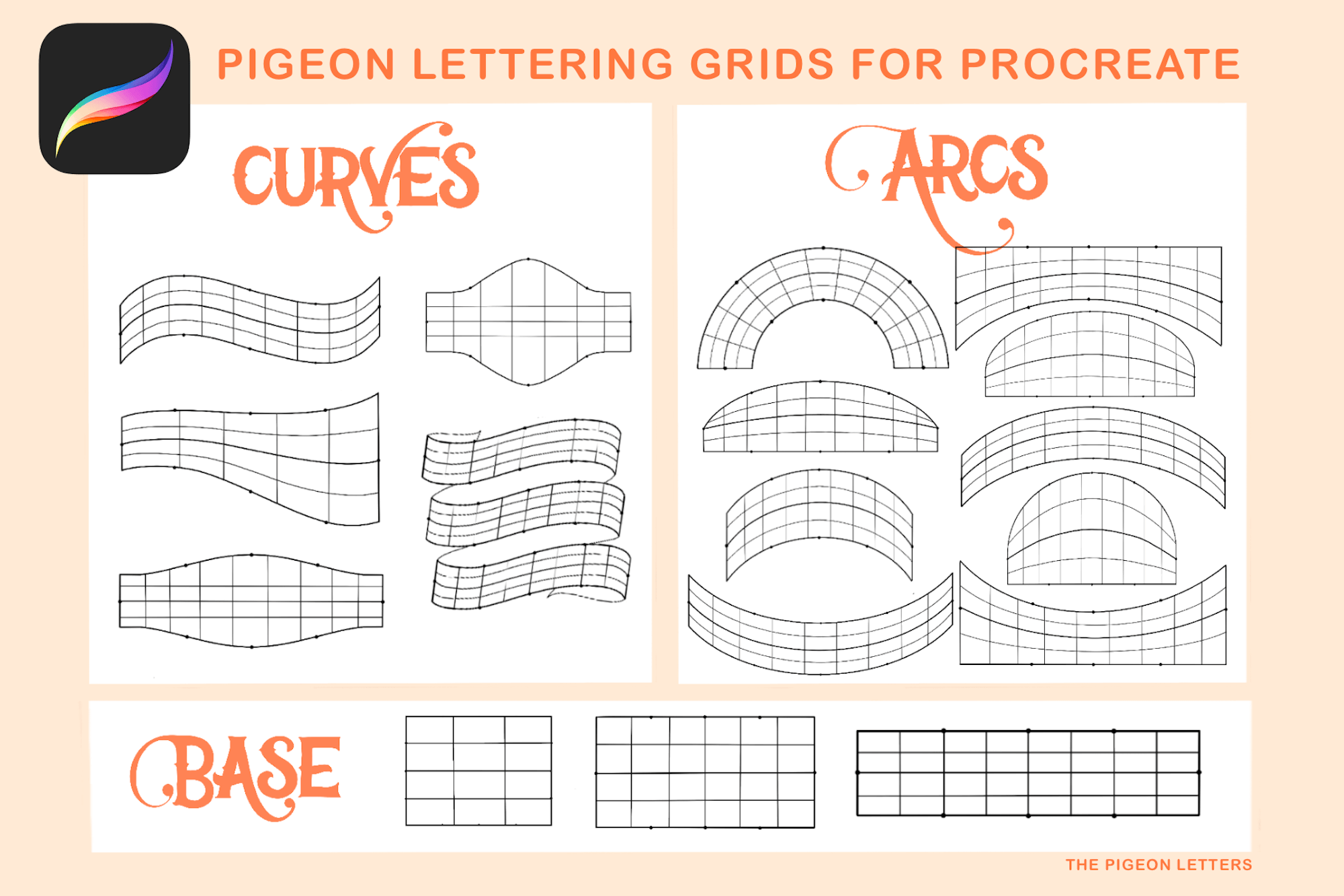 pigeon-grids-lettering-templates-for-procreate