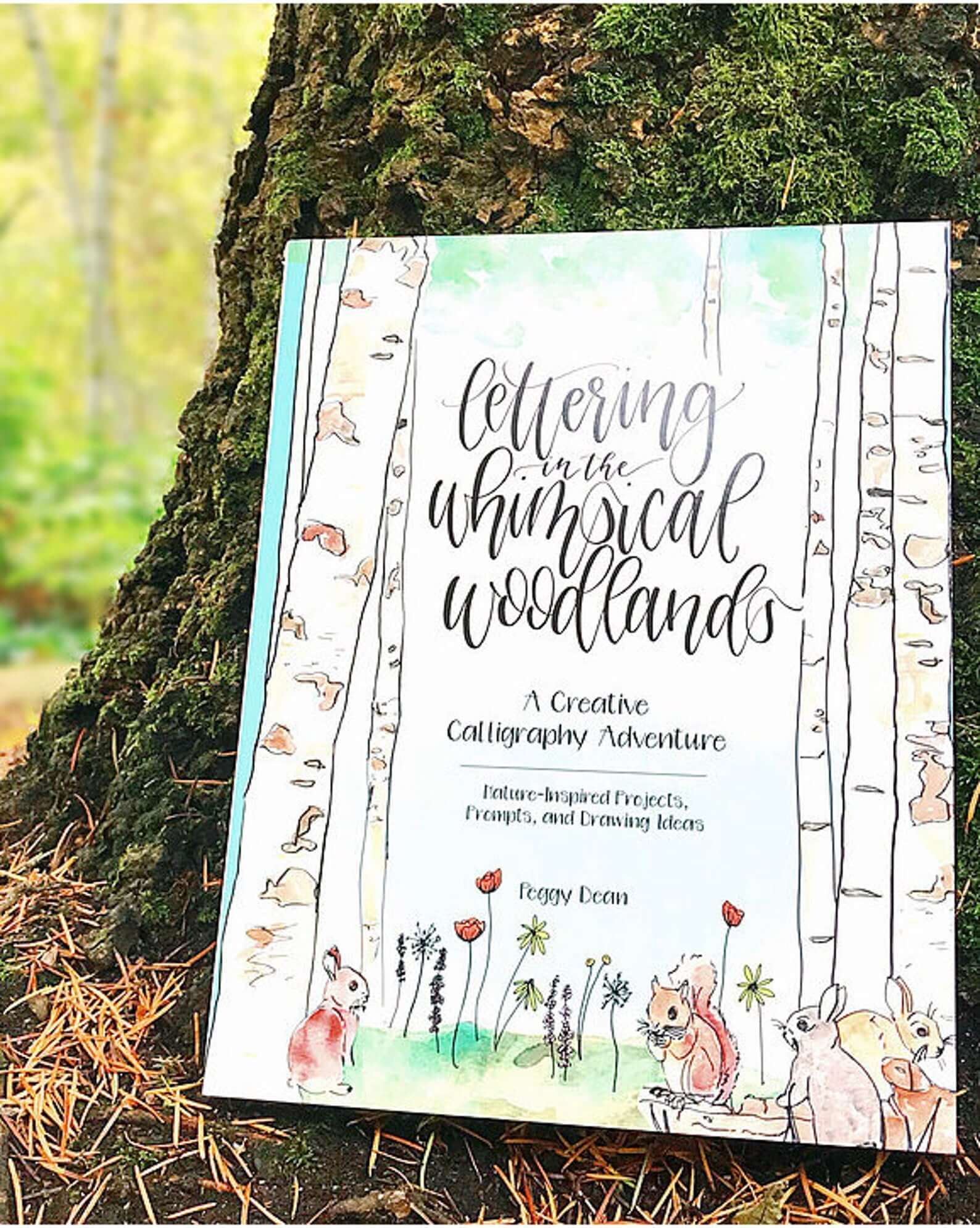 Lettering in the Whimsical Woodlands - The Pigeon Letters