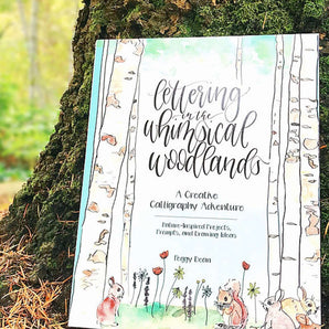 Lettering in the Whimsical Woodlands - The Pigeon Letters